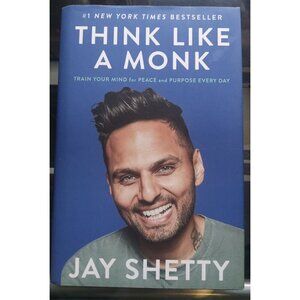 Think Like a Monk by Jay Shetty PB Self Help Spiritual Guide Book